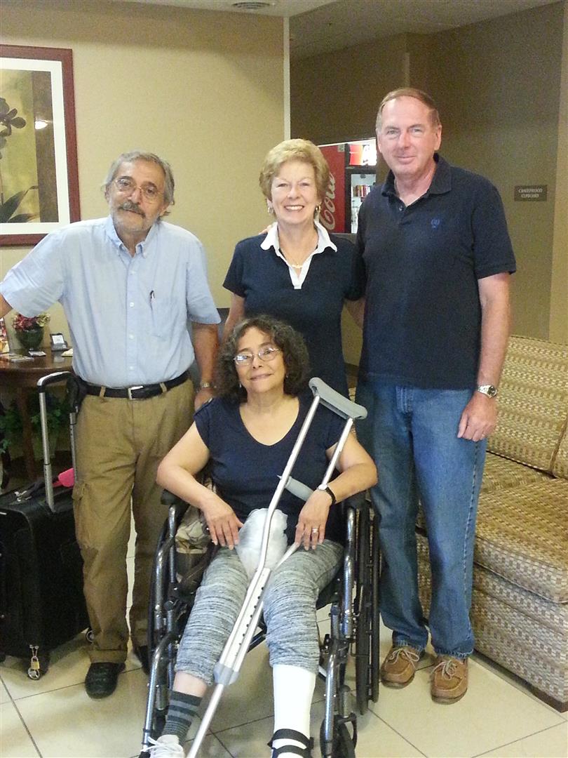 Ricardo,  Maria, Suzette & Steve